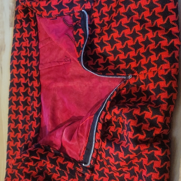 Vintage 50s 60s Star Pattern Skirt S - Picture 7 of 9